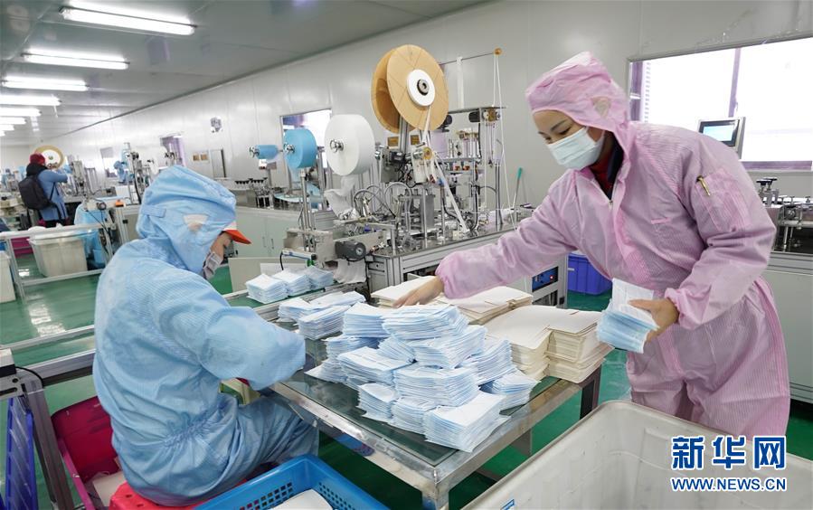 湖北物資保障雙線作戰 醫用生產晝夜不停，個人衛生用品銷售迎高峰